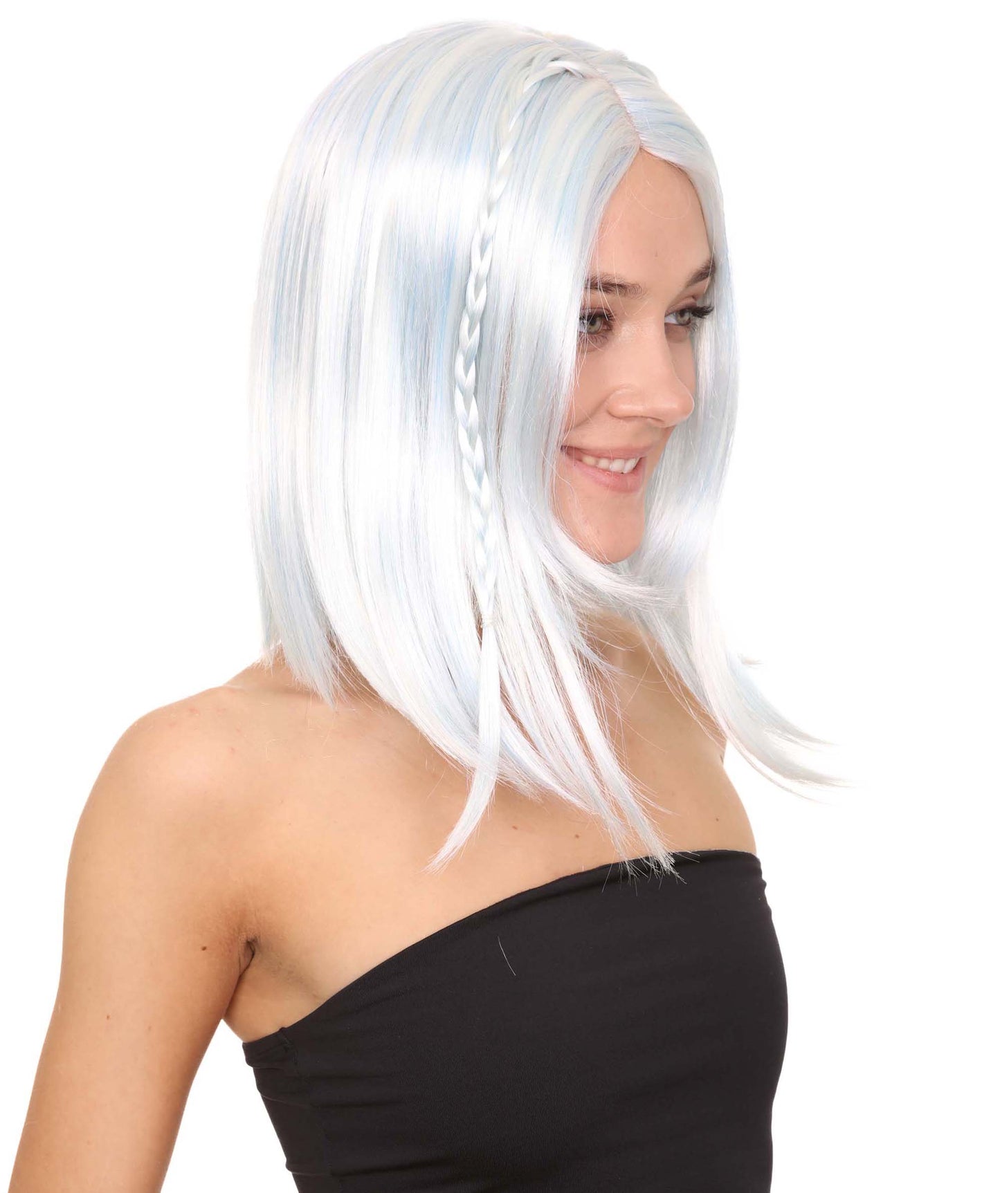 Wigs2you ハロウィンパーティープレミアム レディース H-910 スワンプクイーンウィッグ スカイブルー色
