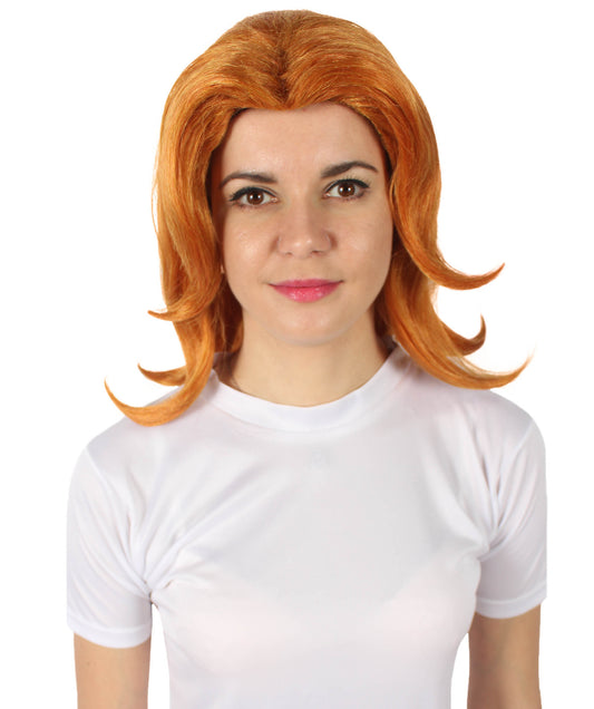 Wigs2you ハロウィンパーティ プレミアムレディース Clash of Clans モバイルゲームキャラクターヴァルキリーオレンジウィッグ H-5726