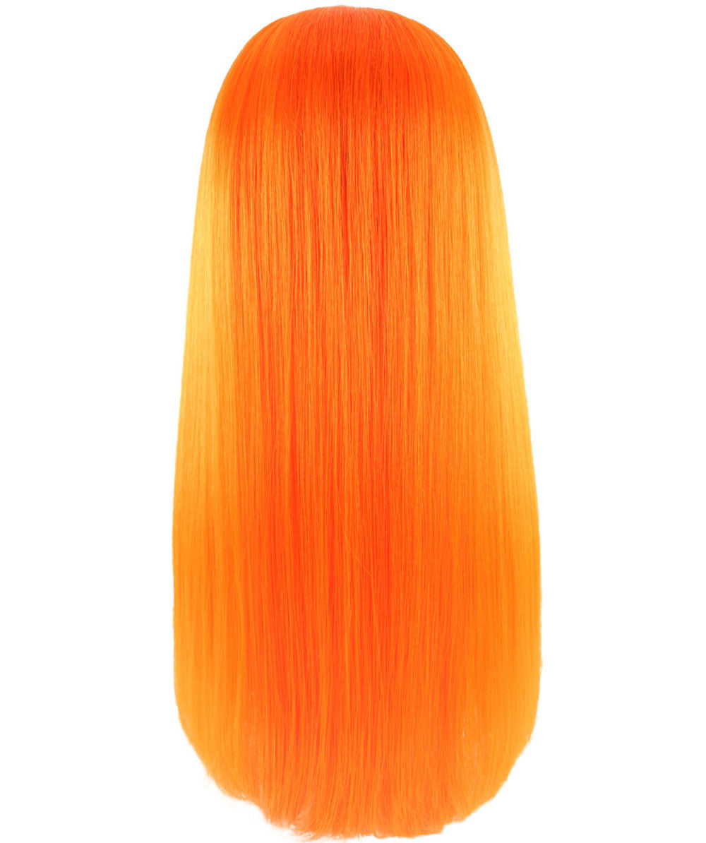 Wigs2you ハロウィンパーティープレミアム H-885 悪の花嫁 II 女性ウィッグ ネオンオレンジ色