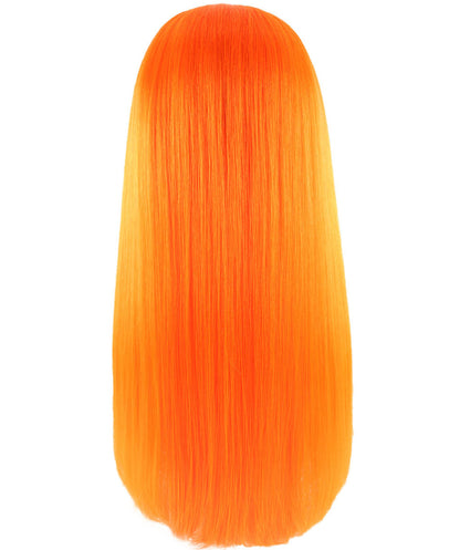 Wigs2you ハロウィンパーティープレミアム H-885 悪の花嫁 II 女性ウィッグ ネオンオレンジ色