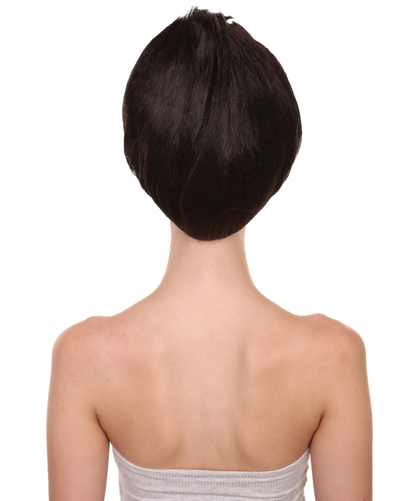 Wigs2you ハロウィンパーティープレミアム H-1802 着け心地が良い とても快適 女性用コスプレウィッグ ブラック トロールズスタイル