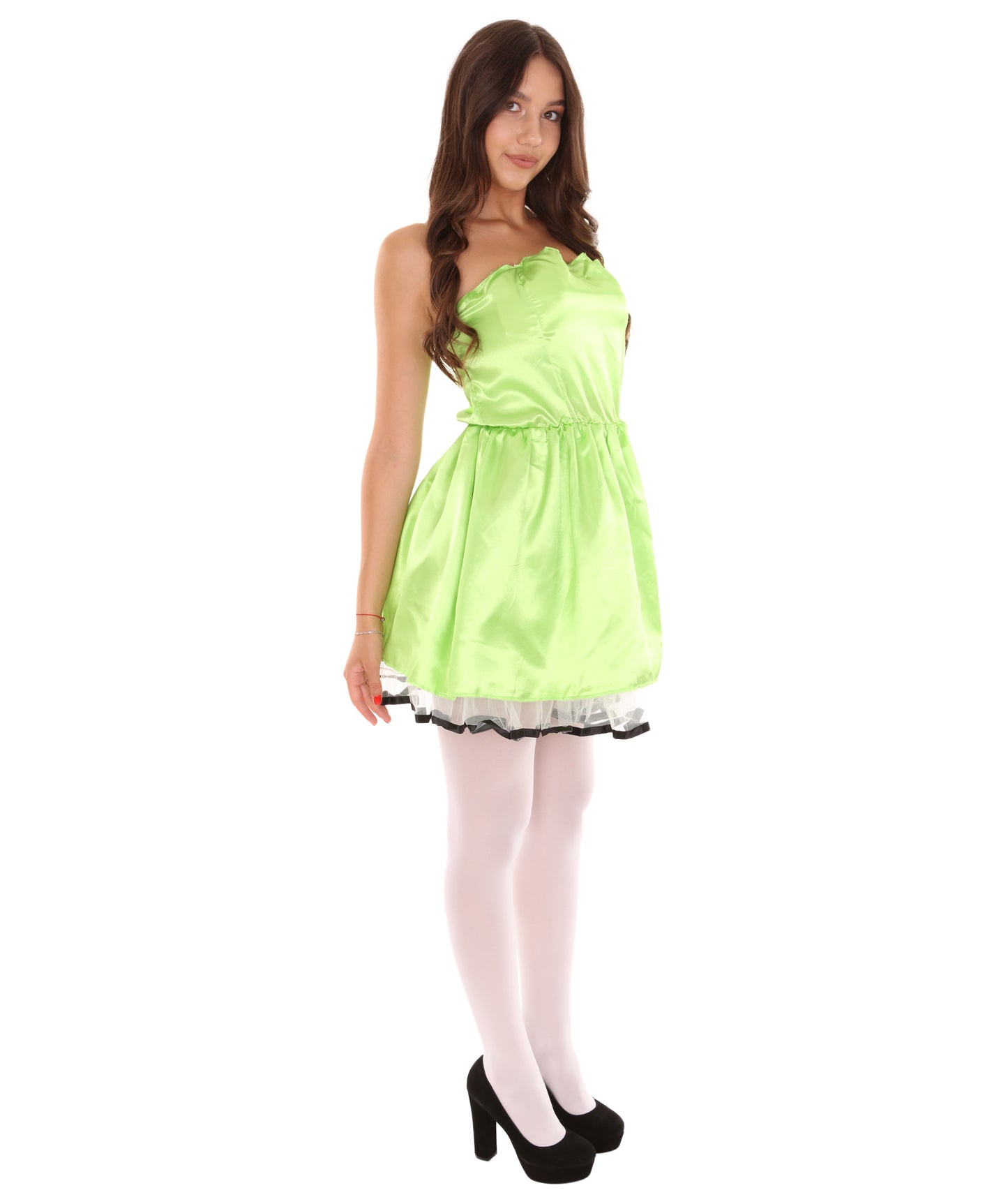 女性用 JCO-342_6 50s プロムドレス コスプレ ライム コスチューム
