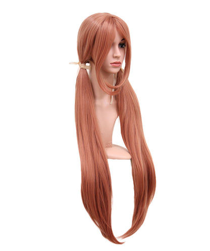 レディースファッション C-075 ロングストレート C-サンディブラウン コスプレヒートスタイラブルウィッグ