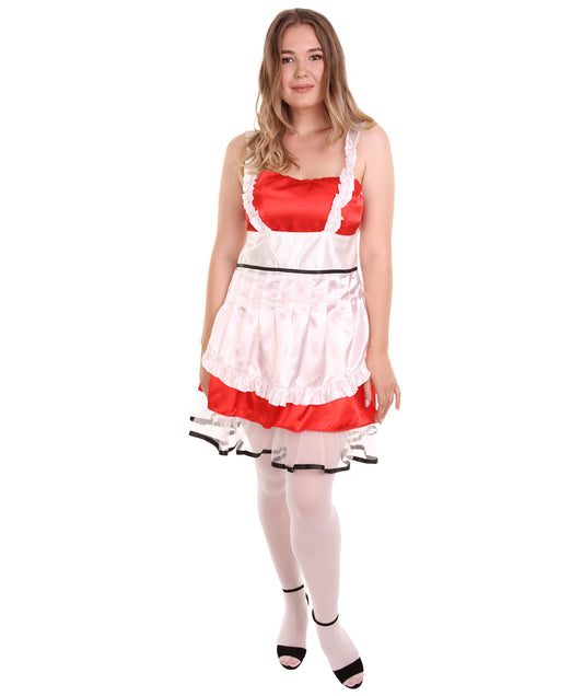大人用女性 JCO-329_22 セクシーなフレンチメイド制服 イエロー コスプレ コスチューム