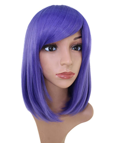 Wigs2You ミディアムストレートウィッグ サイドバング付き フルウィッグ 耐熱ファイバー製 コスプレ・イベント用 - サンディブラウン C-069