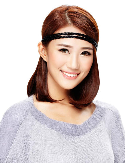 レディースファッション W-8206 ネオンホットピンク ヘアアクセサリー 合成繊維