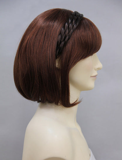 レディースファッション W-8214 コッパーブラウン ヘアアクセサリー 合成繊維