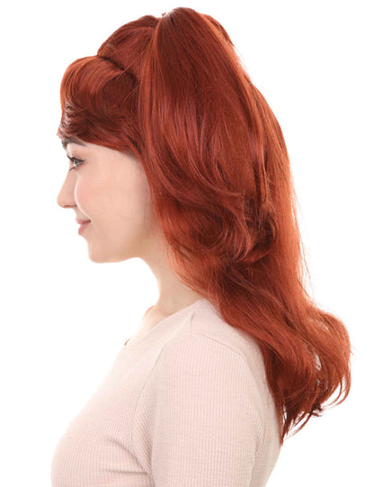 Wigs2you ハロウィンパーティープレミアム レディース H-772 バナナエンジェルウィッグ ダークオーバーン色