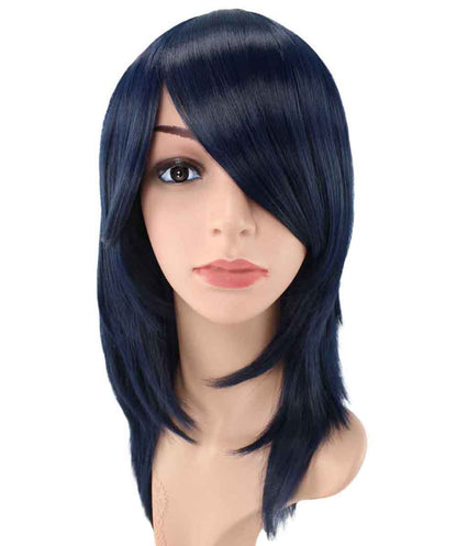 レディースファッション C-071 ロングストレート C-ワインレッド コスプレヒートスタイラブルウィッグ