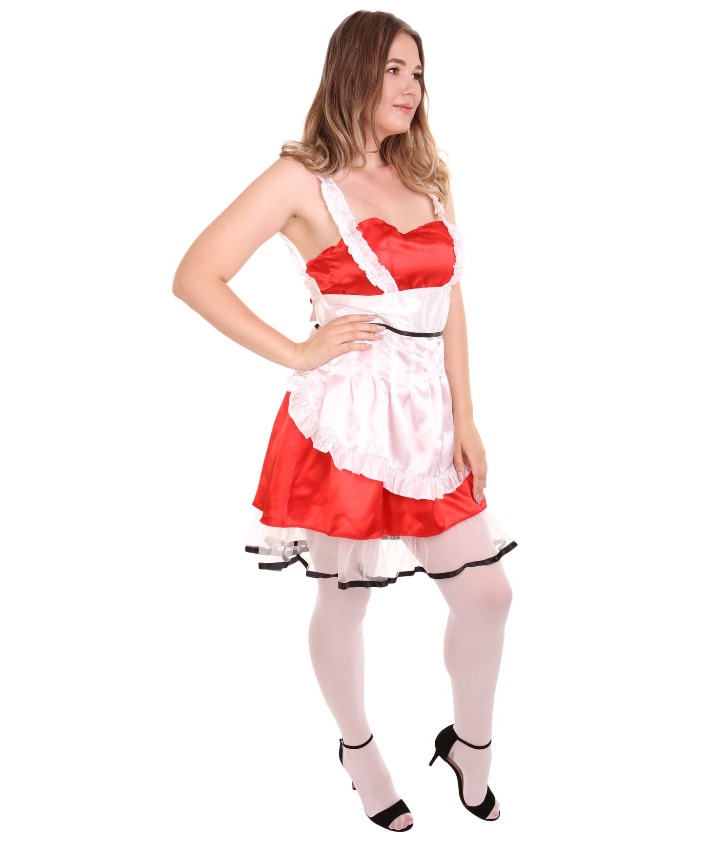 大人用女性 JCO-329_22 セクシーなフレンチメイド制服 イエロー コスプレ コスチューム