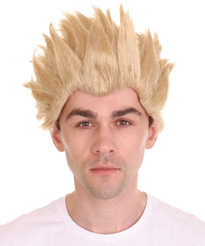 ハロウィンパーティープレミアムメンズ H-4838 「シュガーラッシュ：オンライン」ラルフ ゴールドウィッグ
