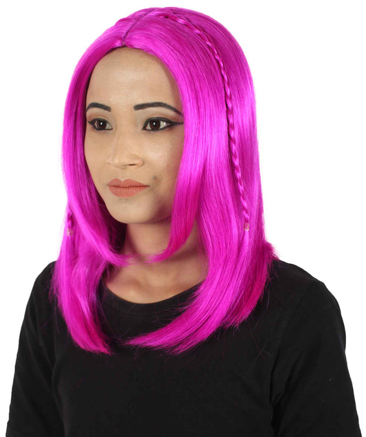 Wigs2you ハロウィンパーティープレミアム レディース H-923 スワンプクイーンウィッグ ネオンフューシャカラー