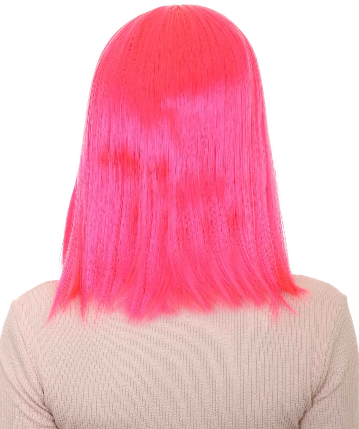Wigs2you ハロウィンパーティープレミアム レディース H-925 スワンプクイーンウィッグ ネオンピンク色