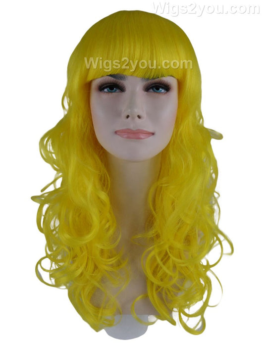 Wigs2you ハロウィン パーティー プレミアム H-815 バットマン 女性ジョーカー ウィッグ イエロー色