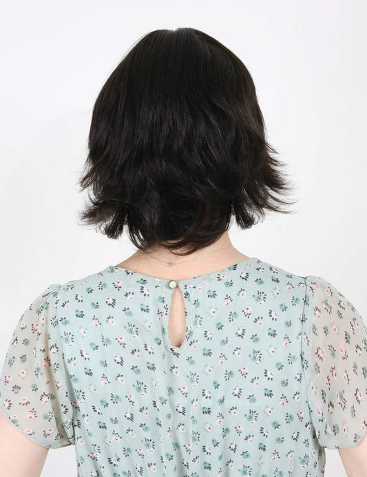 人毛100％ | 外ハネがとっても可愛いcuteなショートウィッグです | ウィッグネット付き HH-144