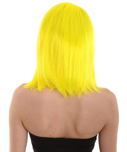 Wigs2you ハロウィンパーティープレミアム レディース H-920 スワンプクイーンウィッグ ネオンイエロー色