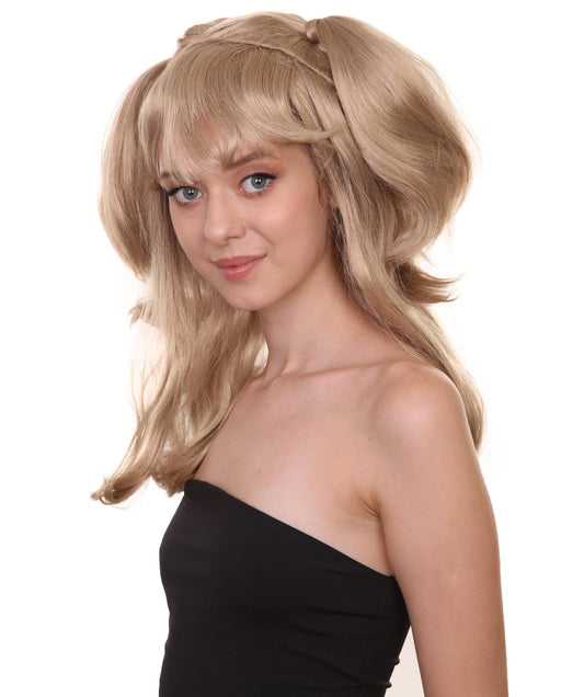 Wigs2you ハロウィンパーティー プレミアム レディース H-804 バナナエンジェルウィッグ ダークブロンドカラー