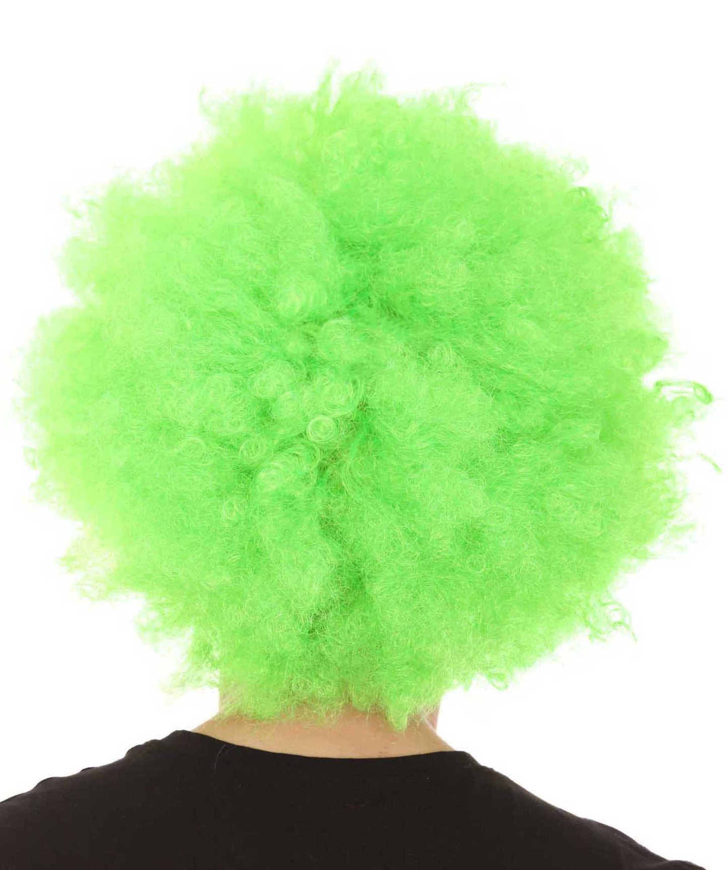 Wigs2you ハロウィンパーティープレミアム メンズ H-649 スーパーアフロウィッグ グリーン色