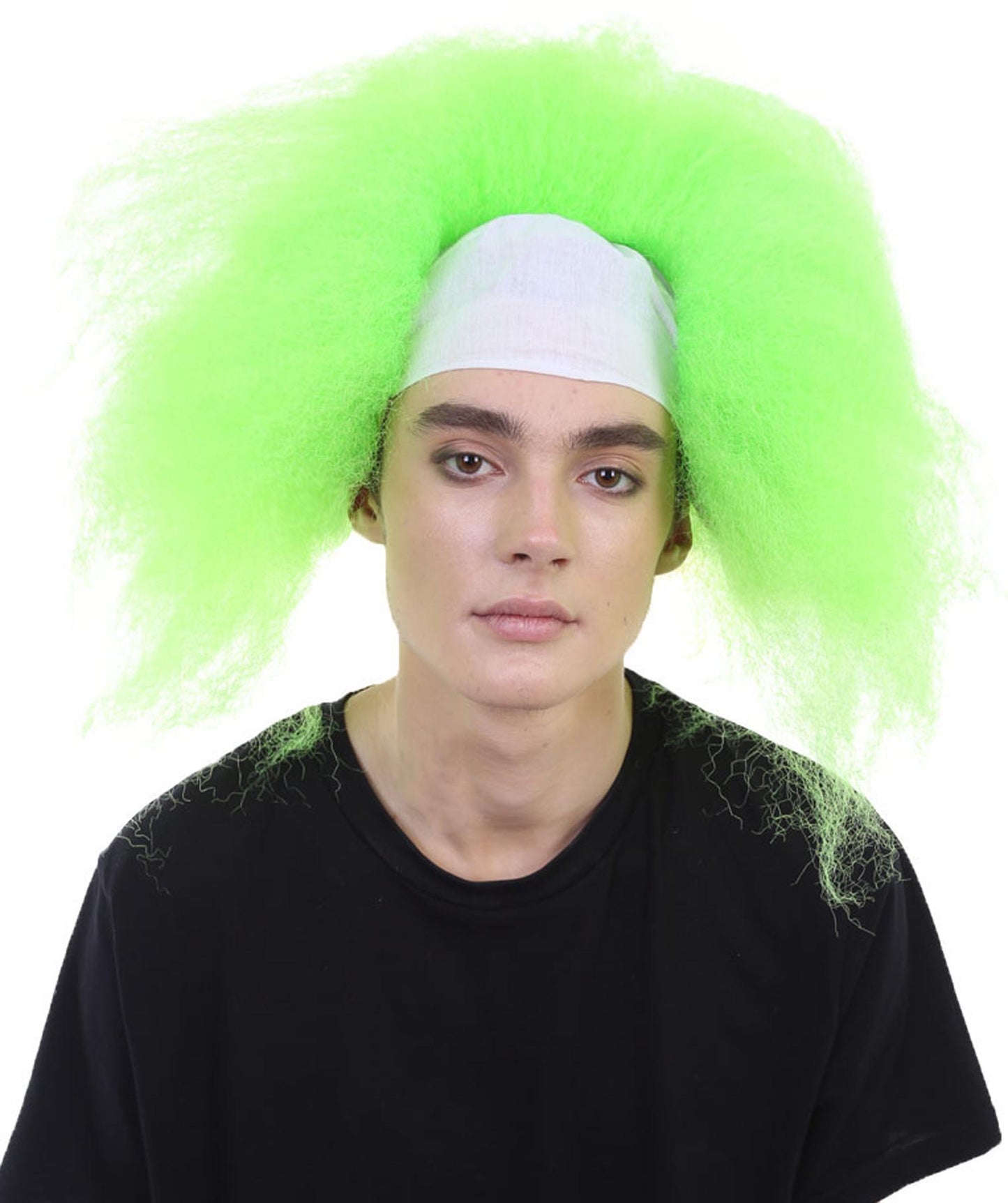怖い道化かつら|軽い緑のコスプレ・ハロウィンかつらH-460