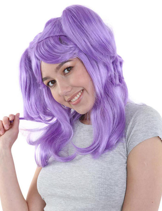 Wigs2you ハロウィンパーティー プレミアム レディース H-786 バナナエンジェルウィッグ ライラック色