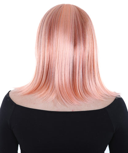 Wigs2you ハロウィンパーティープレミアム レディース H-906 スワンプクイーンウィッグ ピーチ色