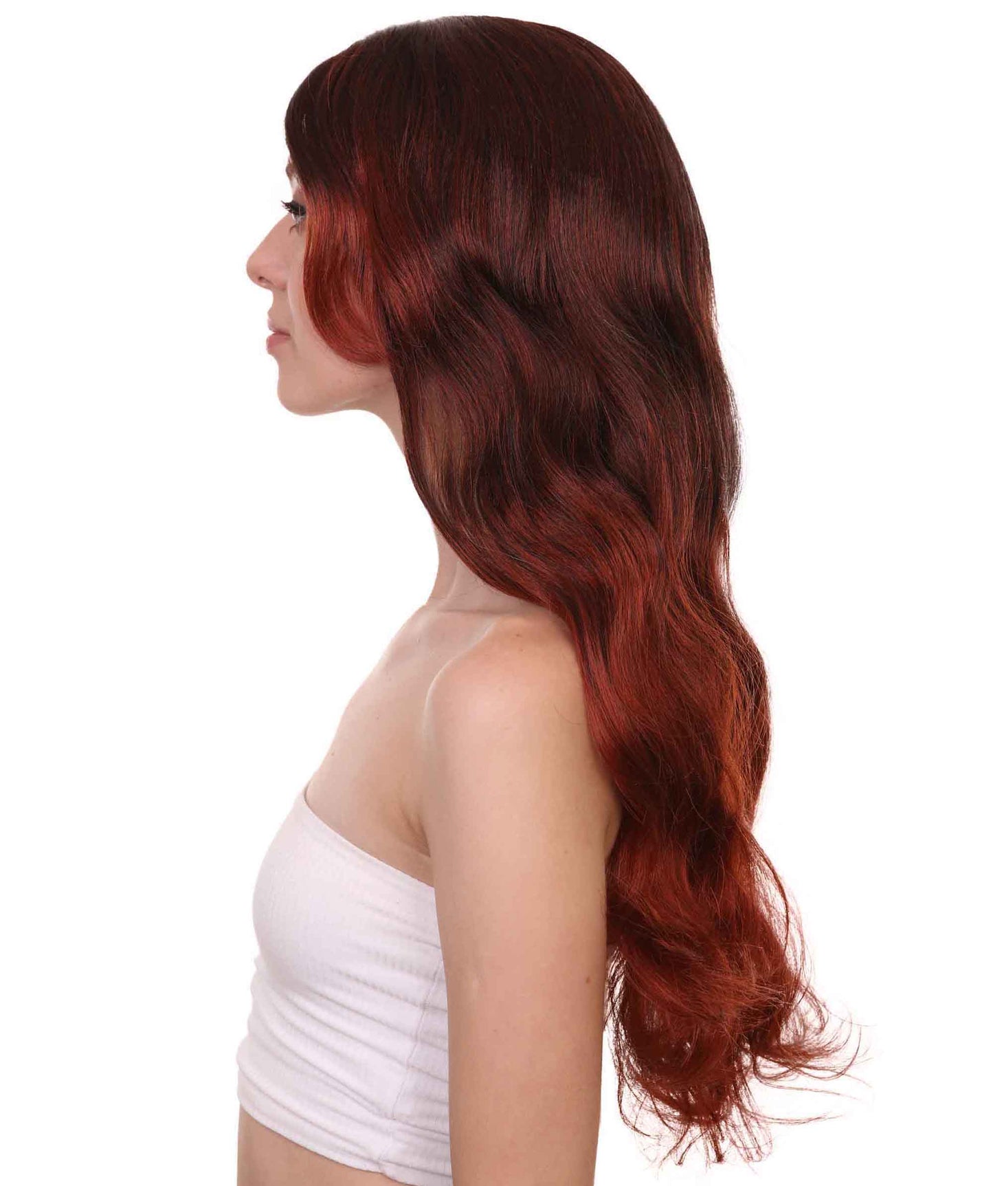 Wigs2you ハロウィンパーティ プレミアムレディース H-2026 着用しやすく とても快適 ドリームガール ブラウンウィッグ