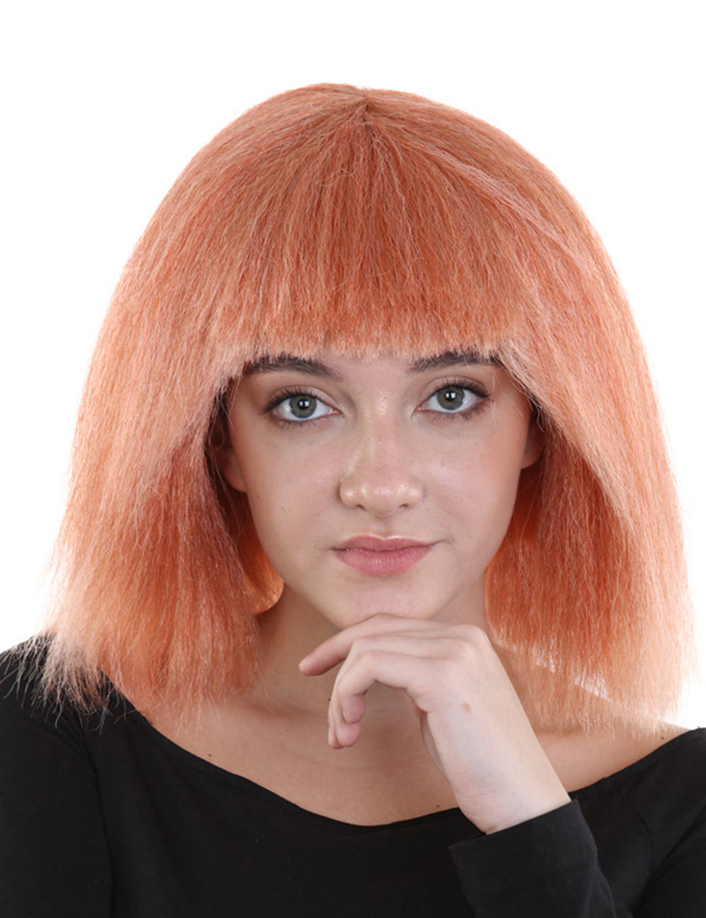 Wigs2you ハロウィンパーティープレミアムレディース H-1495 美しいルックを手に入れよう！ポップスターピーチウィッグ