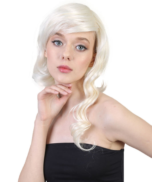 Wigs2you ハロウィンパーティ プレミアムレディース H-2073 とても快適 ファイナルファンタジー ライトニング ホワイト コスプレウィッグ