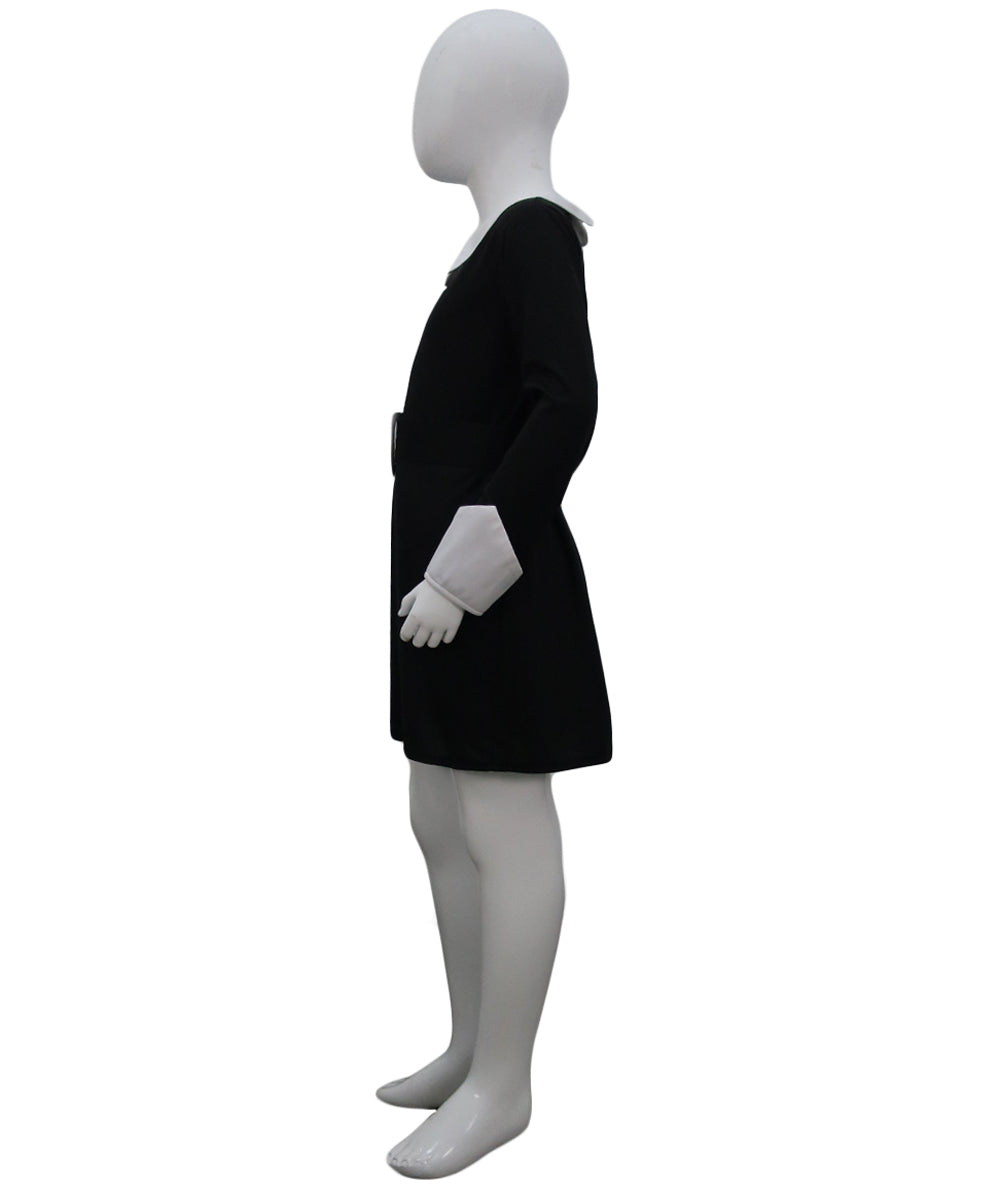 大人の女性用 JCO-354（子供用） ゴシックガール ブラック コスプレコスチューム ハロウィンに最適 難燃性合成生地