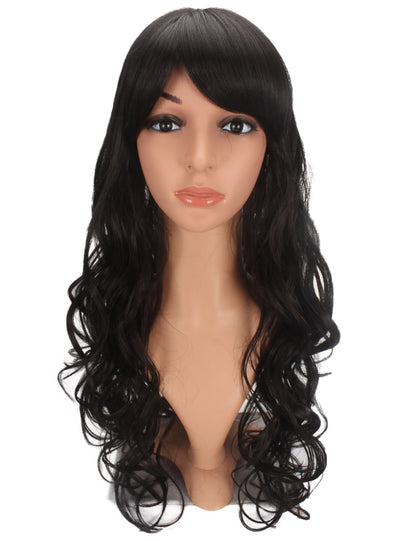 耐熱商品 ロングウィッグ ナチュラルウェーブで女の子らしいスタイルに 74cmで超ロング！ ウィッグネット付き W-519