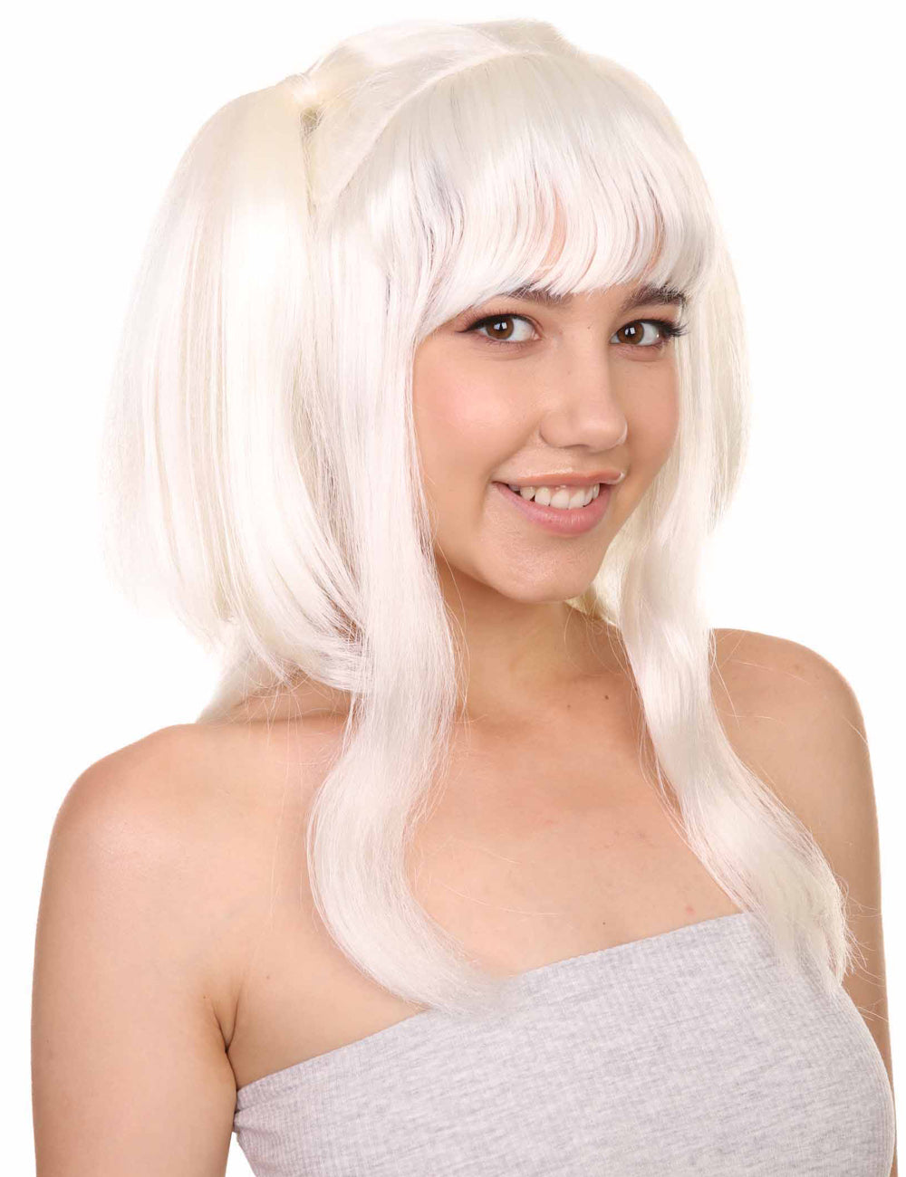 Wigs2you ハロウィンパーティープレミアム レディース H-798 バナナエンジェルウィッグ ホワイト色