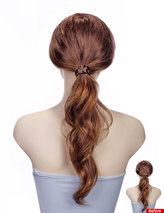 レディース W-8203 チャコールゴールデンオーバンミックス ヘアアクセサリー 合成繊維