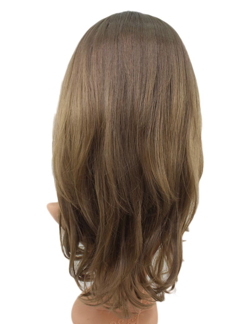 エアリーカールが可愛い！ふわふわヘアで柔らかな女の子に  耐熱です ウィッグネット付き W-537