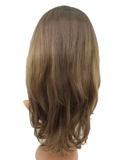 エアリーカールが可愛い！ふわふわヘアで柔らかな女の子に  耐熱です ウィッグネット付き W-537