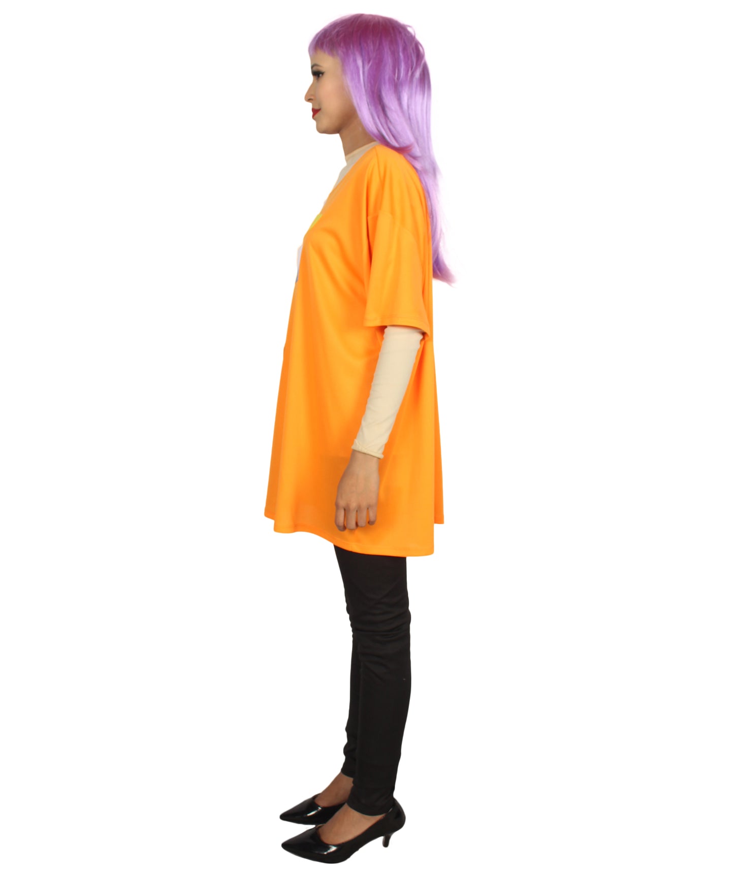 大人用女性の JCO-175_1 プレジデントロゴ オレンジ ハロウィンコスチューム
