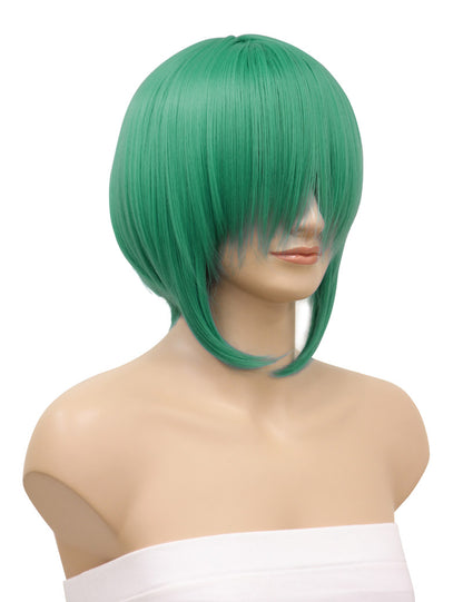 レディースファッション C-014 ショート C-アクアマリン コスプレ ヒートスタイルウィッグ