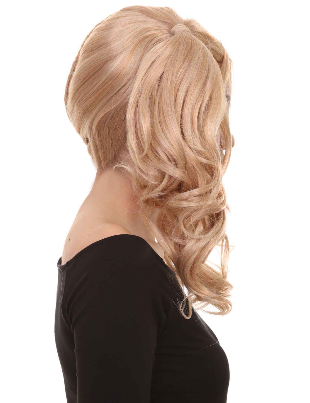 Wigs2you ハロウィン パーティー プレミアム レディース H-763 ドリー ピグテール ウィッグ ゴールデン ブロンド カラー