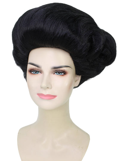 Wigs2you ハロウィンパーティ プレミアムレディース RuPaul Drag Race 黒いサイドパートマダムアップドウィッグ H-5721