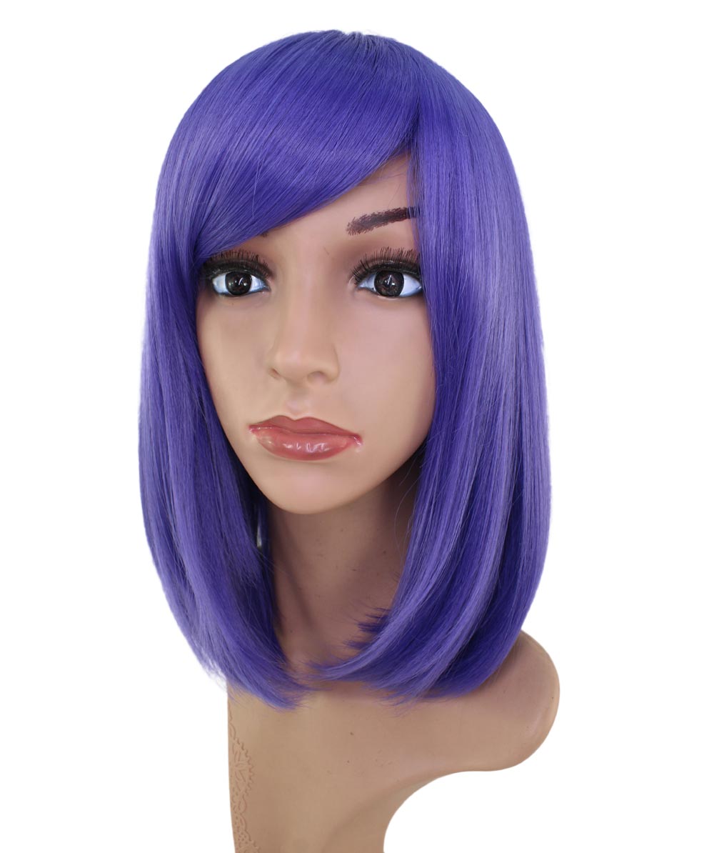 Wigs2You ミディアムストレートウィッグ サイドバング付き フルウィッグ 耐熱ファイバー製 コスプレ・イベント用 - サンディブラウン C-069