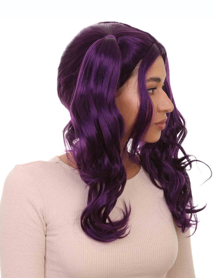 Wigs2you ハロウィンパーティー プレミアム レディース H-749 ドリー ピグテール ウィッグ バイオレット色