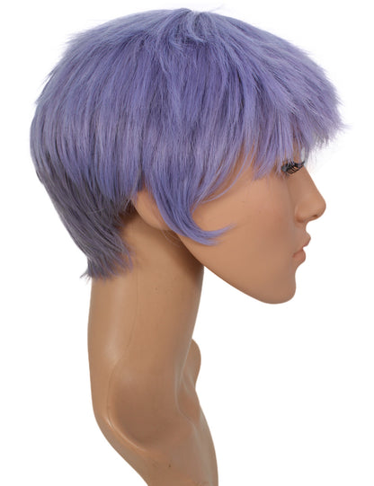メンズファッション C-097 ショート C-スペシャルダブルパープル コスプレヒートスタイラブルウィッグ