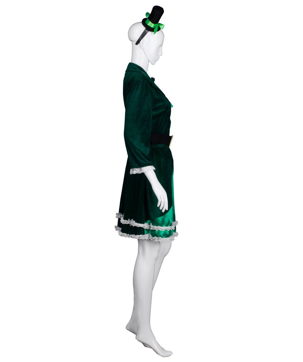 女性用 JCP-003_1 ラッシャス・レプラコーン ヘッドバンド コスチューム グリーン コスプレ コスチューム