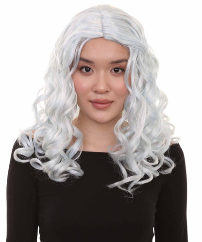 Wigs2you ハロウィンパーティー プレミアム レディース H-1100 とても着け心地の良いアリスウィッグ 鏡の国のアリス スカイブルー色