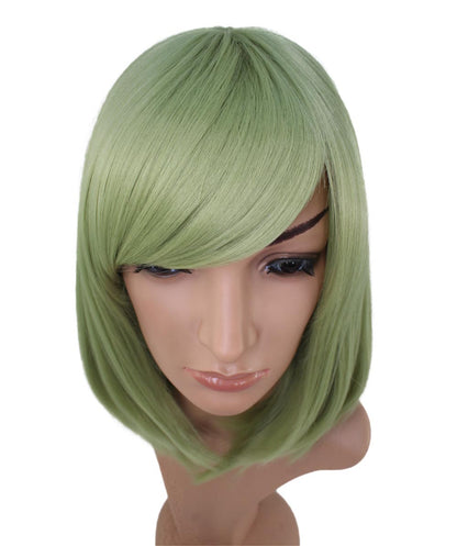 Wigs2You ミディアムストレートウィッグ サイドバング付き フルウィッグ 耐熱ファイバー製 コスプレ・イベント用 - サンディブラウン C-069