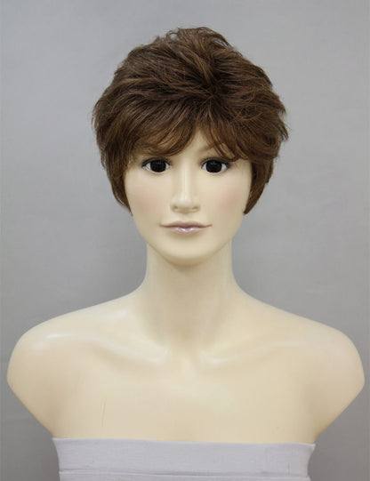 Mrs Styles 年齢 30-40 ショート Pure Blend ハイライト ヒューマンヘア フュージョン バンドル