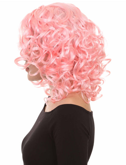 Wigs2you ハロウィン パーティー プレミアム レディース H-1403 着けやすい 快適なフィット感 カリフォルニア ガール Lt ピンク カール ウィッグ