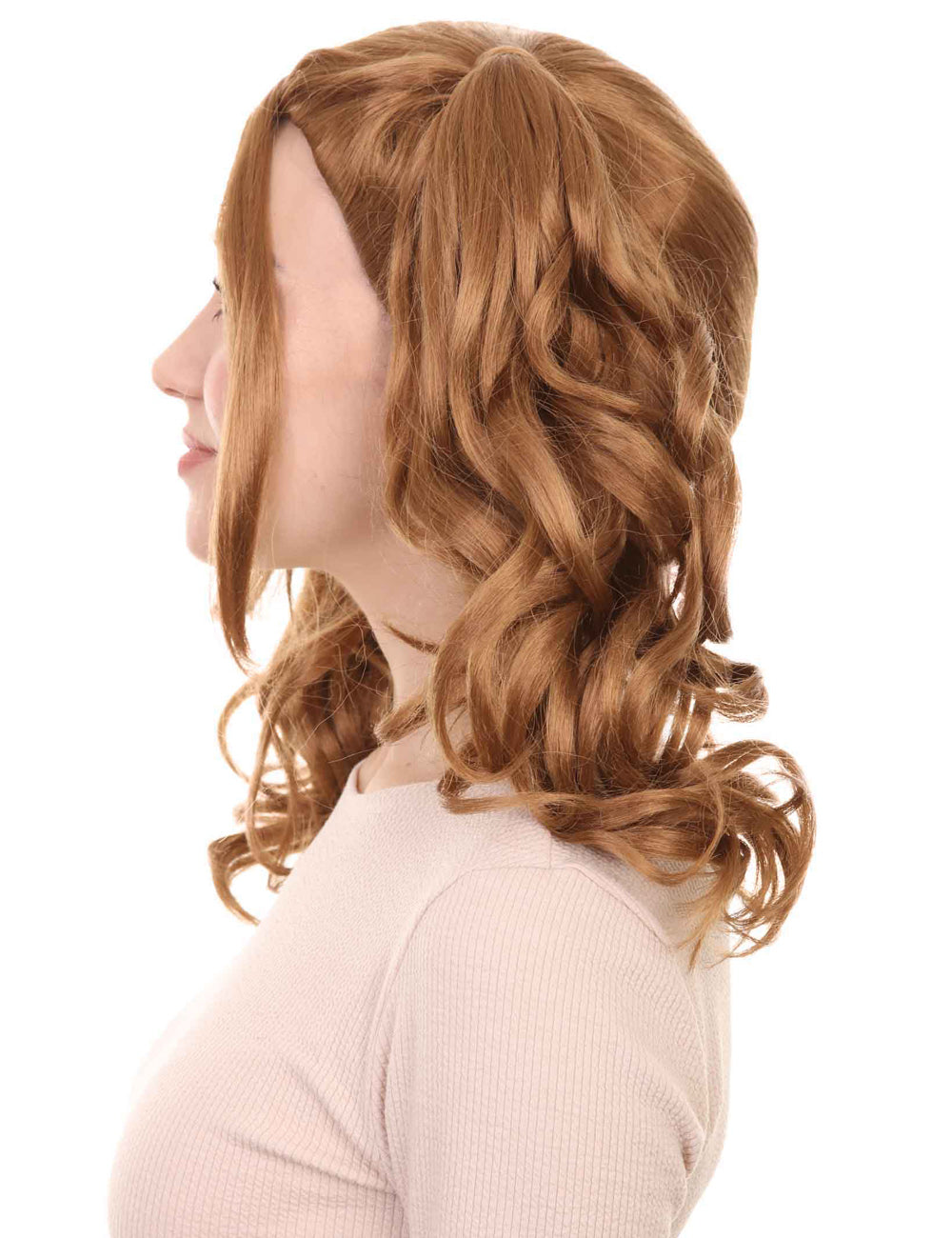 Wigs2you ハロウィンパーティー プレミアム レディース H-766 ドリー ピグテール ウィッグ LLT ブラウンカラー