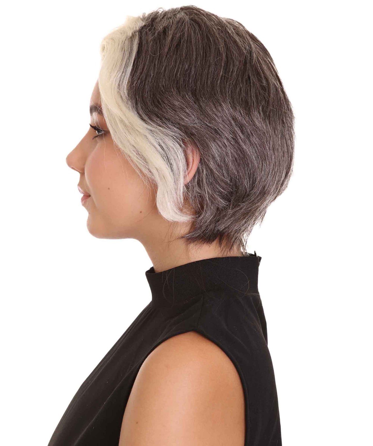 ハロウィンパーティ プレミアムレディース H-5230 ショート ダーティブロンド ストレートウィッグ