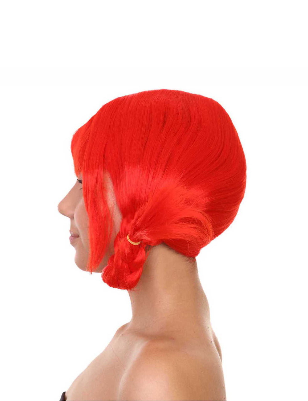 Wigs2you ハロウィンパーティープレミアムレディース H-1630 着用が簡単 とても快適 ピッピ ネオンピンク