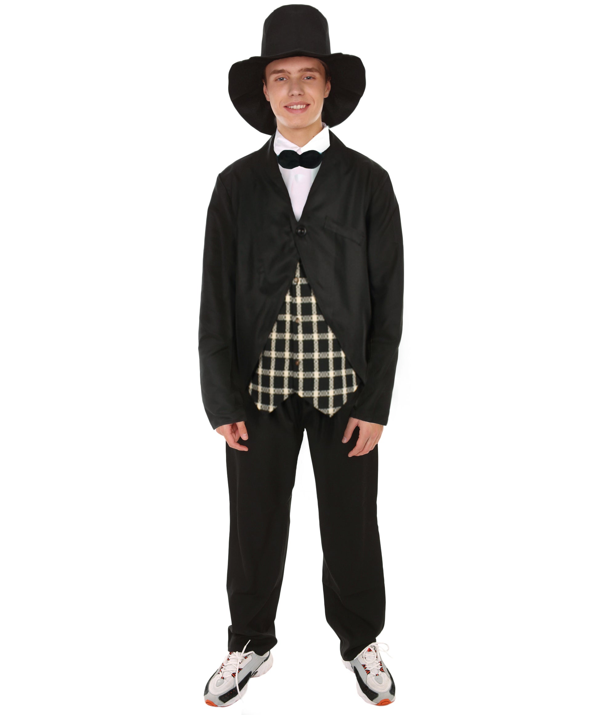 男性 JCP-205 の俳優コスチューム ブラック＆ホワイト ハロウィンコスチューム
